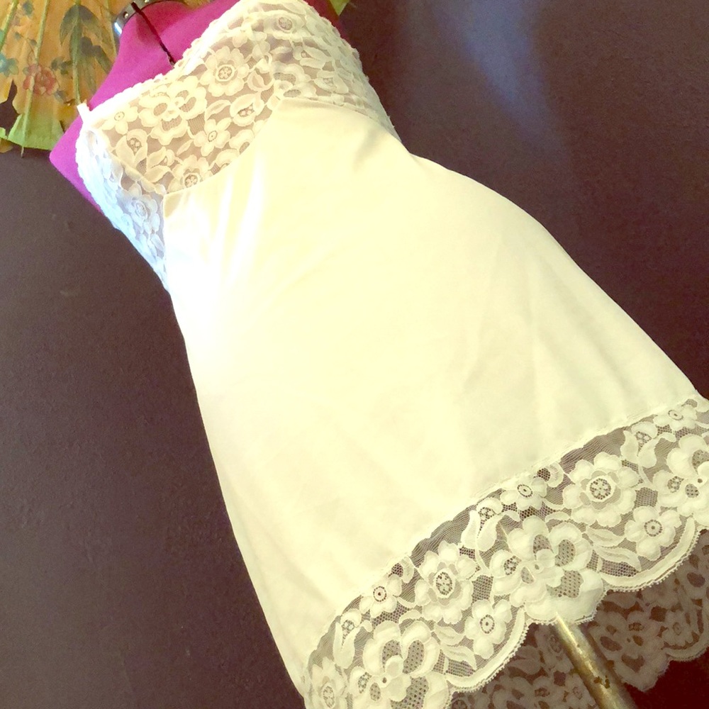 Lace Slip Easter Dress